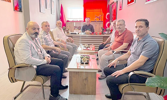 SAADET’TEN MHP’YE NEZAKET ZİYARETİ