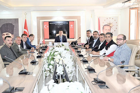 SERA OSB&rsquo;LERLE İLE İLGİLİ Y&Uuml;R&Uuml;T&Uuml;LEN &Ccedil;ALIŞMALAR MASAYA YATIRILDI