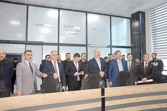 TRAFİK KONTROL MERKEZİ İNCELENDİ