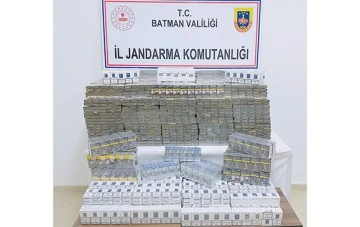 12 BİN PAKET KA&Ccedil;AK SİGARA ELE GE&Ccedil;İRİLDİ