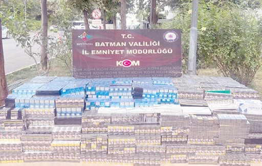18 BİN 380 PAKET KA&Ccedil;AK SİGARA ELE GE&Ccedil;İRİLDİ