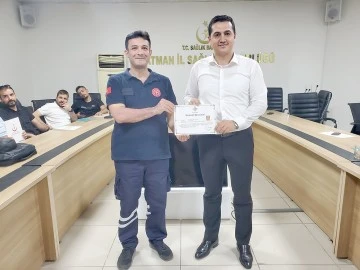 271 SAĞLIK &Ccedil;ALIŞANINA BAŞARI BELGESİ