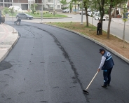 SEZONUN İLK ASFALTI FATİH MAHALLESİ&rsquo;NDE OLDU