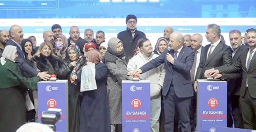 3 BİN 810 KONUTUN HAK SAHİPLERİ BELİRLENDİ