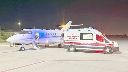 50 G&Uuml;NL&Uuml;K EYL&Uuml;L BEBEK AMBULANS U&Ccedil;AKLA KONYA&rsquo;YA SEVK EDİLDİ