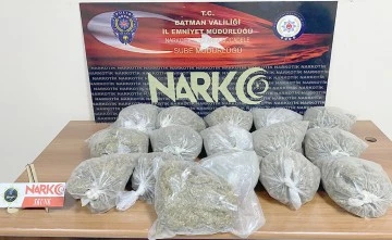 8 KİLOGRAM UYUŞTURUCU ELE GE&Ccedil;İRİLDİ
