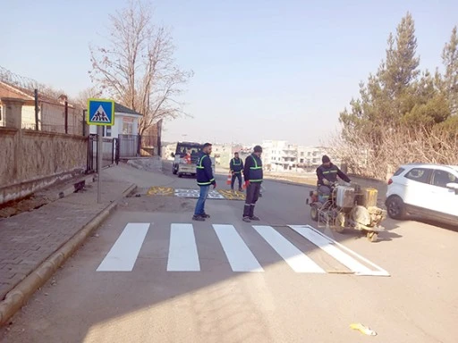 90 G&Uuml;NDE 174.000 METRE UZUNLUĞUNDA YOL &Ccedil;İZGİSİ