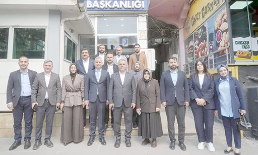 AK PARTİ&rsquo;YE GENEL MERKEZ ZİYARETİ