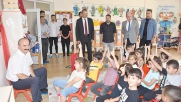 ANAOKUL &Ouml;ĞRENCİLERİNE ZİYARET