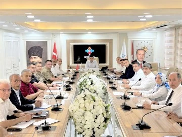 ANIZ YANGINLARI İLE M&Uuml;CADELE EYLEM PLANI TOPLANTISI GER&Ccedil;EKLEŞTİRİLDİ