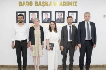 ANKARA B&Uuml;Y&Uuml;KEL&Ccedil;İSİ SCHULZ&rsquo;TAN BARO&rsquo;YA ZİYARET