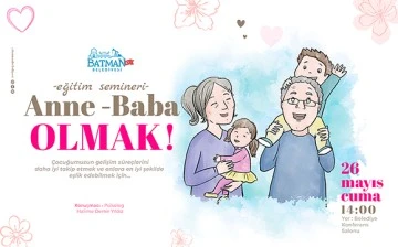 &ldquo;ANNE VE BABALAR BU EĞİTİM SİZLER İ&Ccedil;İN&rdquo;