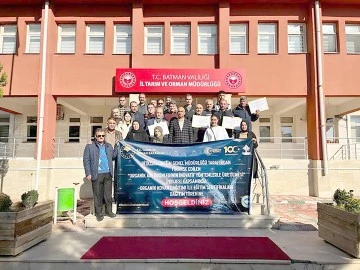 ARICILIK KURSU SERTİFİKA DAĞITIM T&Ouml;RENİ D&Uuml;ZENLENDİ