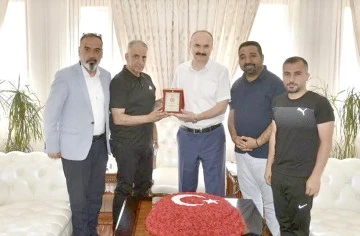 ASKF Y&Ouml;NETİMİNDEN VALİ CANALP&rsquo;A ZİYARET