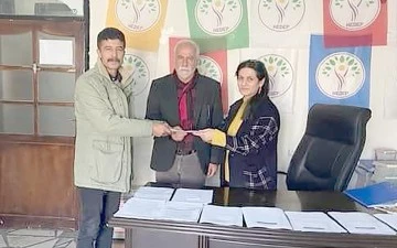 AV. &Ouml;ZT&Uuml;Z&Uuml;N, HEDEP'DEN ADAY ADAYLIĞI BAŞVURUSUNU YAPTI