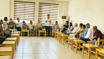 AY&Ccedil;İ&Ccedil;EĞİ TARIMI BİLGİLENDİRME TOPLANTISI YAPILDI