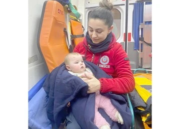 AZRA BEBEK ENKAZDAN &Ccedil;IKARILDI