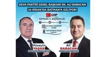 BABACAN, BATMAN&rsquo;A GELİYOR