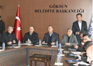 BAKAN &Ccedil;AVUŞOĞLU, G&Ouml;KSUN&rsquo;DA İNCELEMELERDE BULUNDU