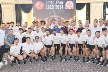 BAKAN ŞİMŞEK&rsquo;TEN PETROLSPOR&rsquo;A ZİYARET
