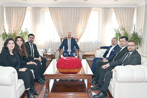 BARO Y&Ouml;NETİMİNDEN VALİ CANALP&rsquo;A ZİYARET