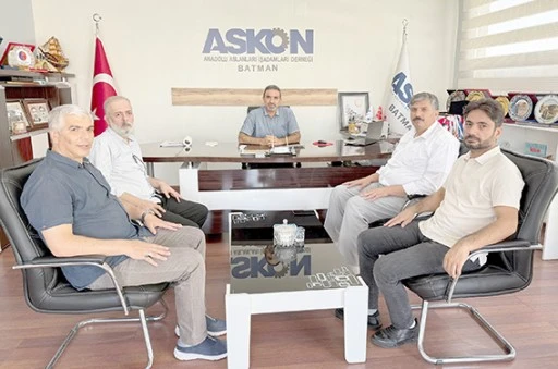 BAŞKAN &Ccedil;İFT&Ccedil;İ&rsquo;DEN ASKON&rsquo;A ZİYARET