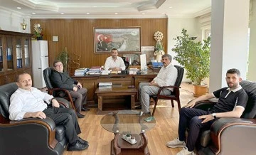 BAŞKAN &Ccedil;İFT&Ccedil;İ, DSİ İL M&Uuml;D&Uuml;R&Uuml;N&Uuml; ZİYARET ETTİ