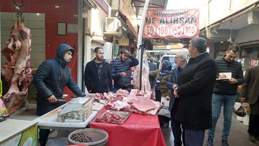 BAŞKAN &Ccedil;İFT&Ccedil;İ, ESNAF ZİYARETLERİNE DEVAM EDİYOR