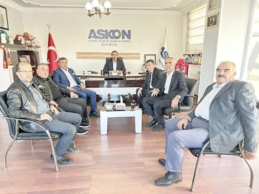 BAŞKAN DEMİR&rsquo;DEN ASKON&rsquo;A HAYIRLI OLSUN ZİYARETİ
