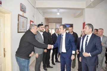 BAŞKAN DEMİR&rsquo;E HAYIRLI OLSUN ZİYARETİ