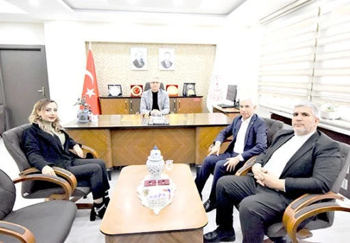 BAŞKAN KAPLAN&rsquo;DAN M&Uuml;D&Uuml;R CİĞER&rsquo;E ZİYARET