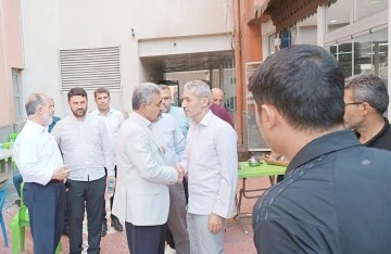 BAŞKAN ŞAHİN&rsquo;DEN HASTA ZİYARETLERİ