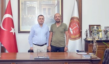 BAŞKAN ŞENSES&rsquo;TEN AYDIN BAROSU&rsquo;NA ZİYARET