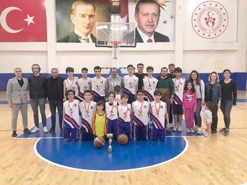 BASKETBOL B&Ouml;LGE ŞAMPİYONU BATMAN FİNAL OKULLARI