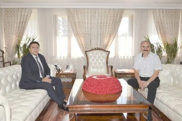 BAŞSAVCI&rsquo;DAN VALİ CANALP&rsquo;A VEDA ZİYARETİ