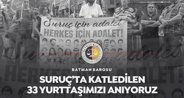 BATMAN BAROSU "SURU&Ccedil; İ&Ccedil;İN ADALET, HERKES İ&Ccedil;İN ADALET"