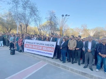 BATMAN&rsquo;DAN VAN&rsquo;A TEPKİ