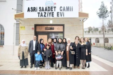 BAYAN CANALP, BELDE&rsquo;DE KADINLARI AĞIRLADI