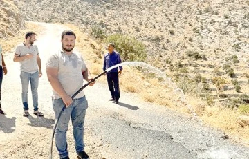 BAYIRLI K&Ouml;Y&Uuml;NDE SU SORUNU &Ccedil;&Ouml;Z&Uuml;LD&Uuml;