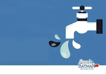 BELEDİYE&rsquo;DEN PLANLI SU KESİNTİSİ DUYURUSU