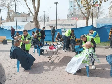 BESO, DEPREM B&Ouml;LGELERİNE HİZMET ETMEYE DEVAM EDİYOR