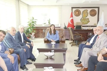 BESOB&rsquo;TAN EŞ BAŞKAN S&Ouml;N&Uuml;K&rsquo;E HAYIRLI OLSUN ZİYARETİ