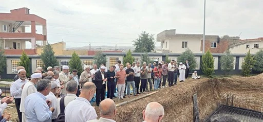 CAMİ TEMEL ATMA T&Ouml;RENİ DUALARLA GER&Ccedil;EKLEŞTİRİLDİ