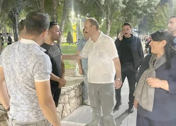 CANALP &Ccedil;İFTİNDEN ESNAFA GECE ZİYARETİ