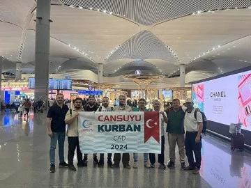 CANSUYU KURBAN G&Ouml;N&Uuml;LL&Uuml;LERİNİ YOLCU ETTİ