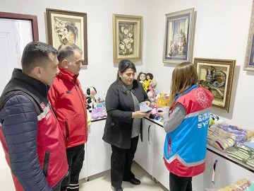 &Ccedil;ATOM, DEPREMZEDELER İ&Ccedil;İN &Uuml;RETİYOR