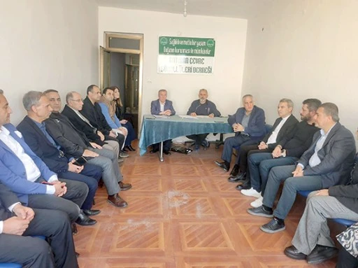 &Ccedil;EVRE G&Ouml;N&Uuml;LL&Uuml;LERİ DERNEĞİ SE&Ccedil;İME GİTTİ