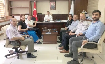 &Ccedil;EVRECİLERDEN VALİ YARDIMCISINA ZİYARET