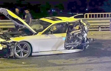 &Ccedil;EVREYOLUNDA FECİ KAZA!