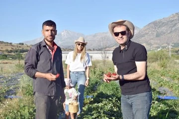 &Ccedil;İLEK &Uuml;RETİCİLERİNE ZİYARET